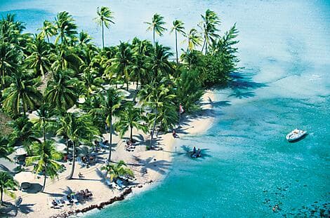 20 Juil 27 - Motu Mahana, île de Taha'a, îles de la Société