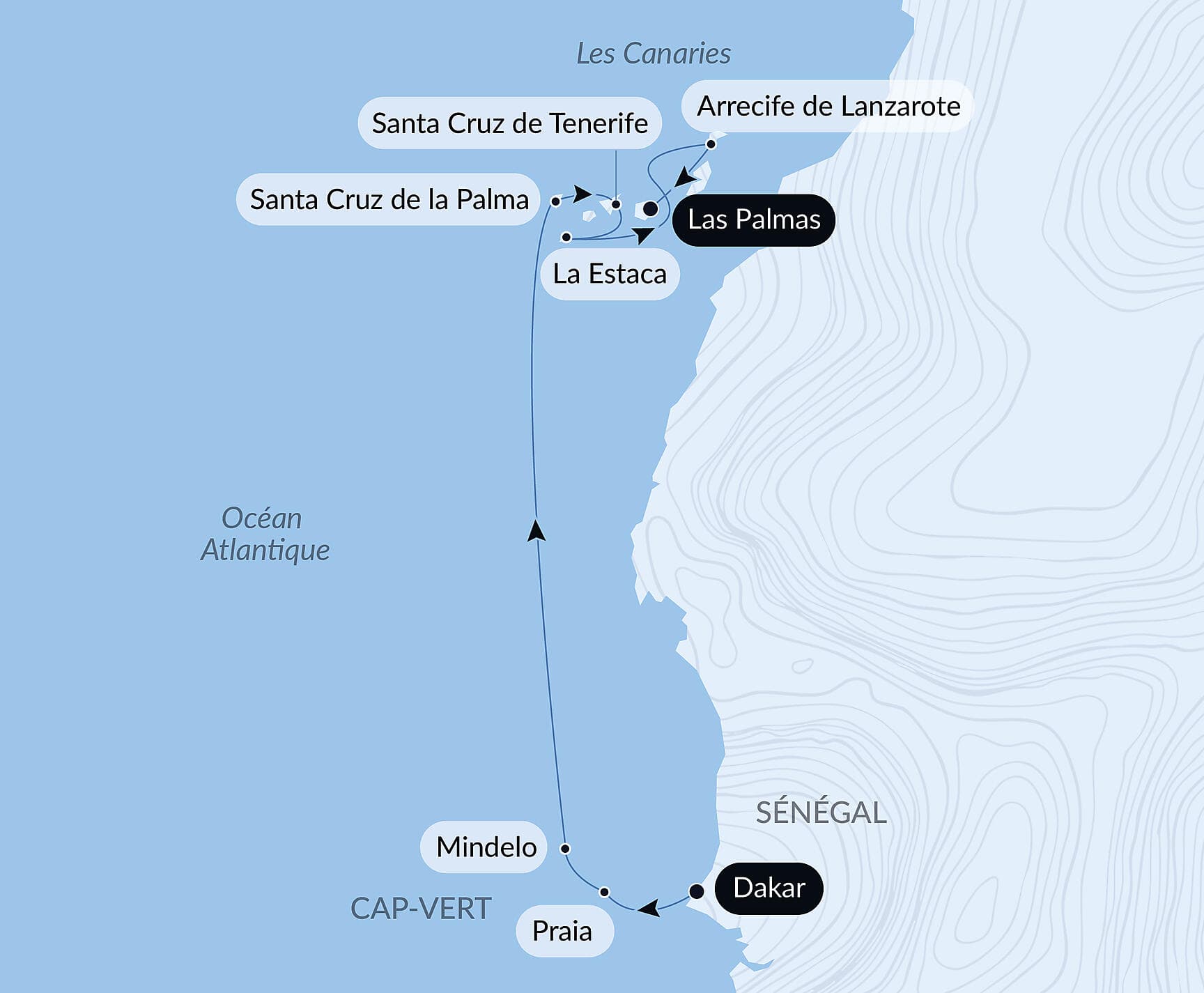Entre volcans et océan, du Cap-Vert aux Canaries