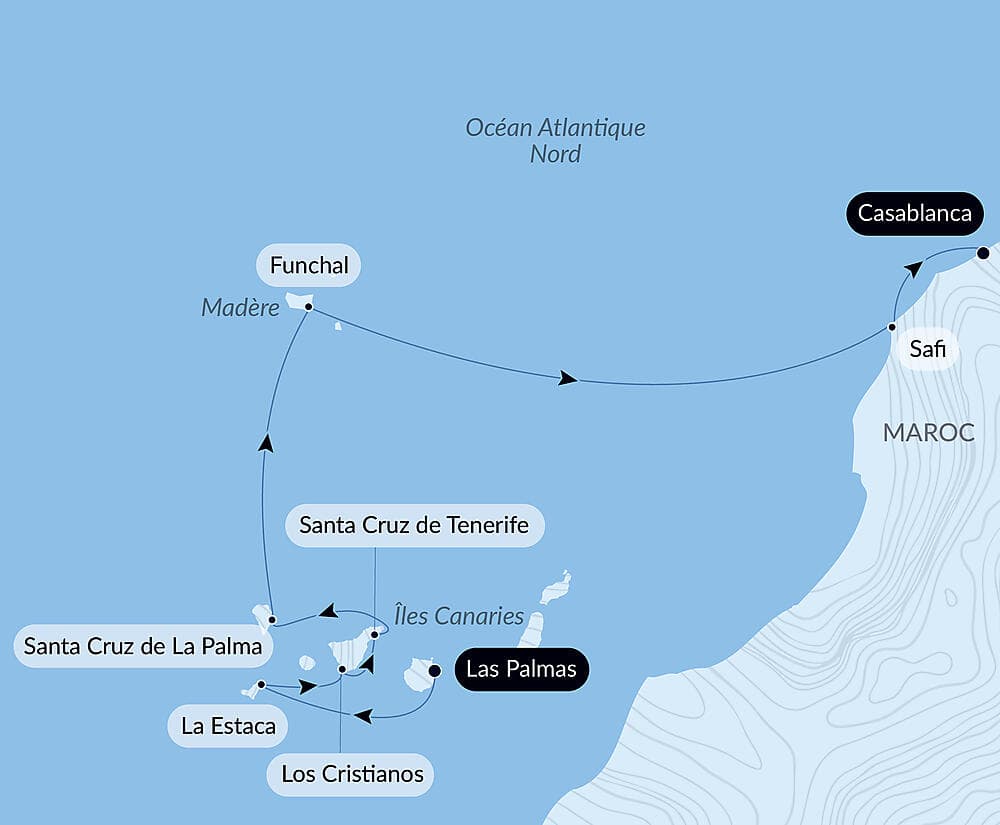 Odyssée atlantique des Canaries aux rivages marocains