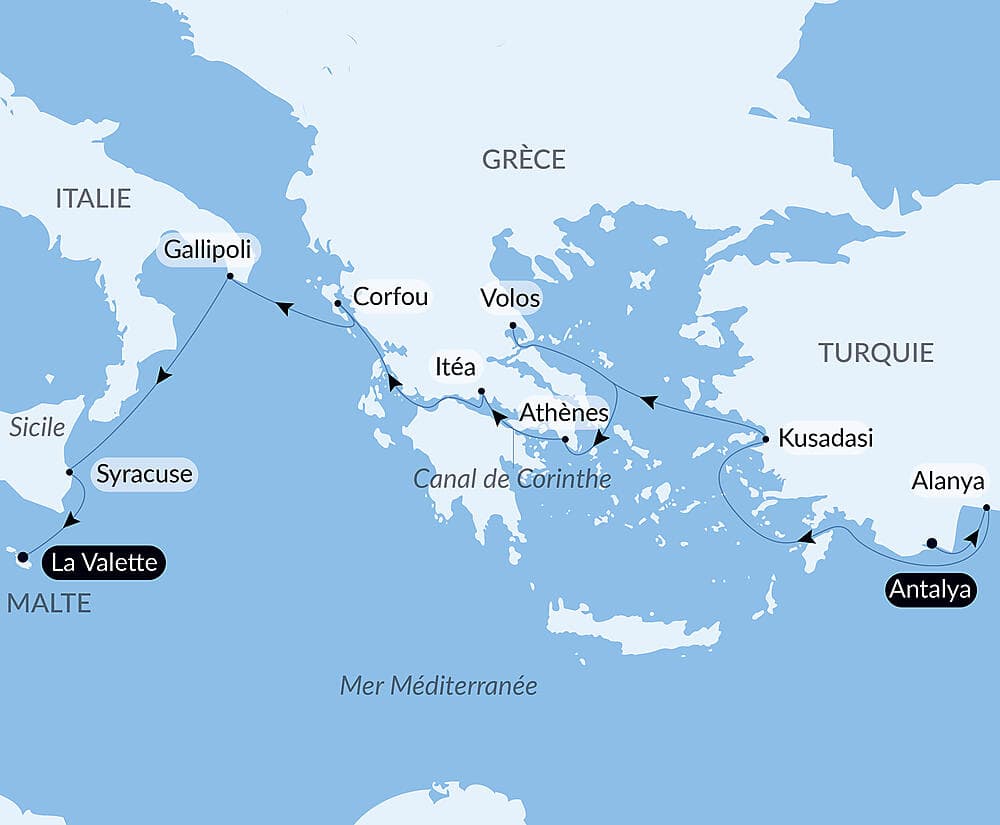 La Méditerranée : empreintes des grandes civilisations null