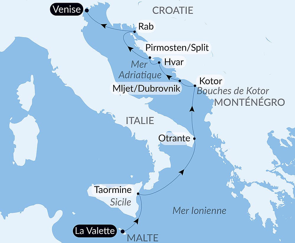 De Malte aux rives de l'Adriatique null