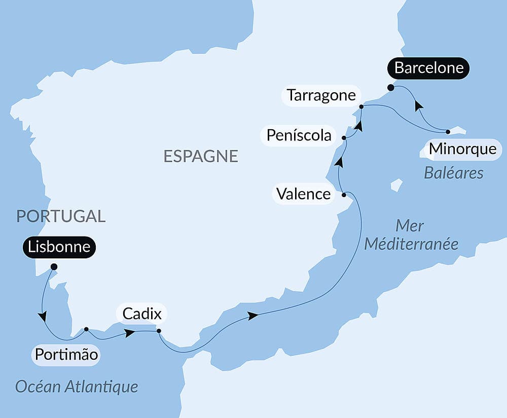 Secrets de la péninsule ibérique