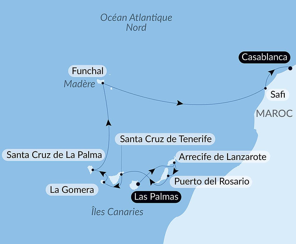 Odyssée atlantique des Canaries aux rivages marocains